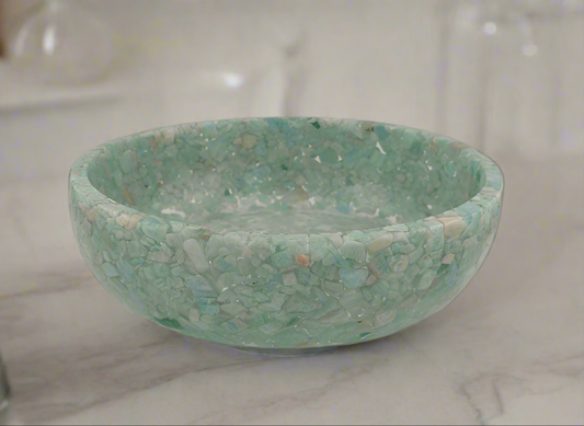 8" Decorative Bowl - Amazonite