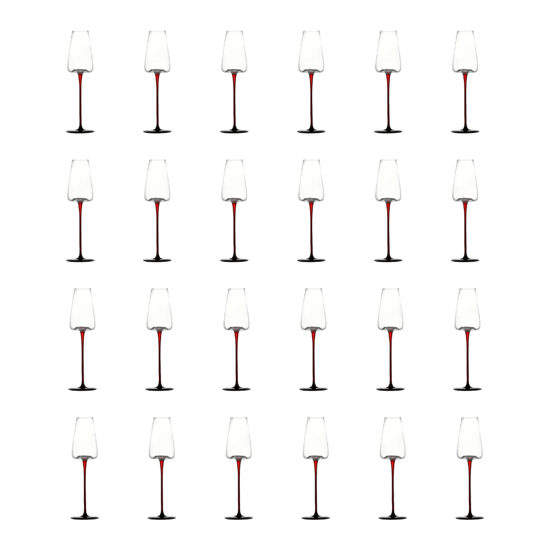 Concave Champagne Glasses - 9oz