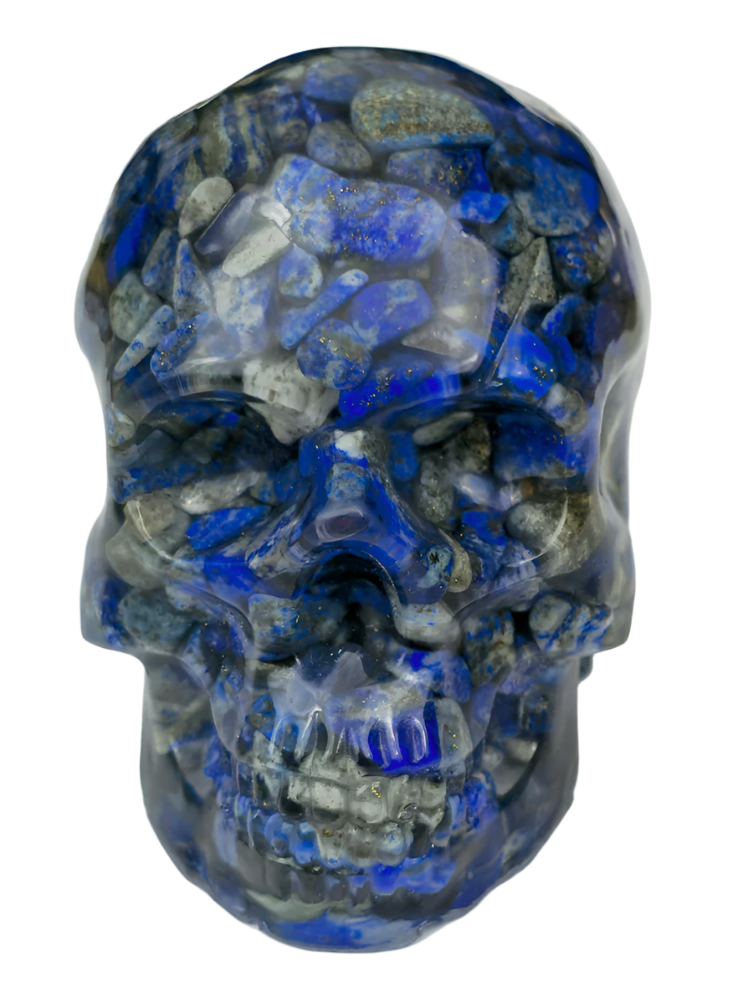 Lapis Lazuli Skull