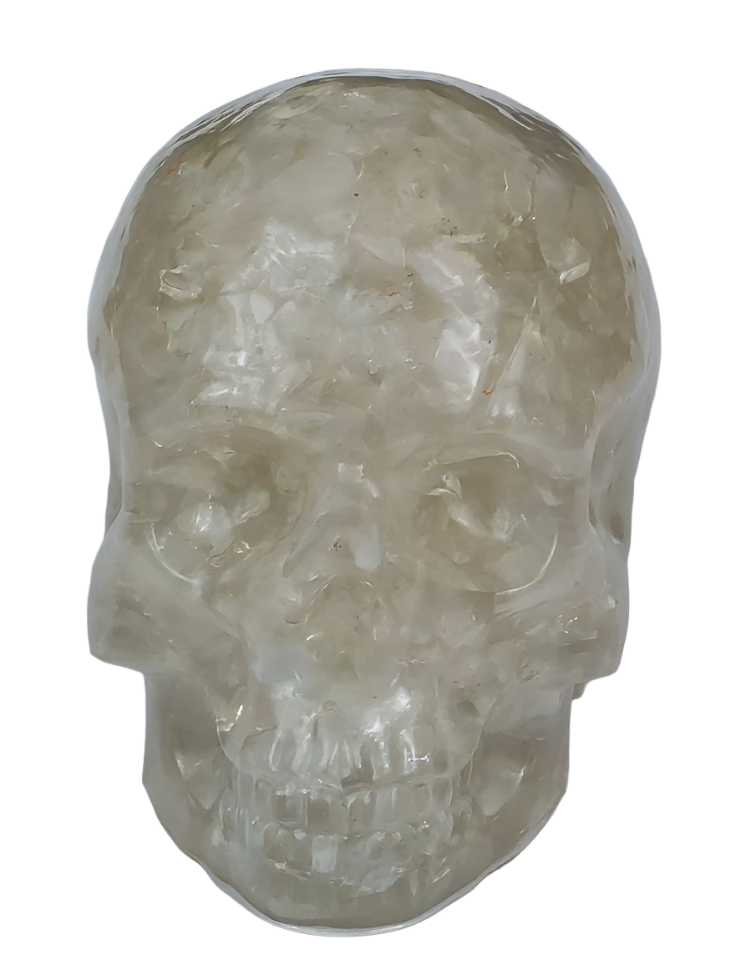 Clear Quartz Skull