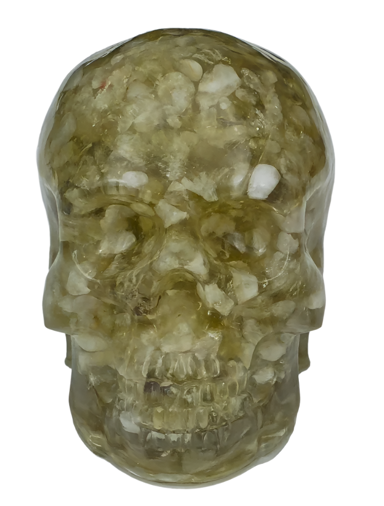 Citrine Skull