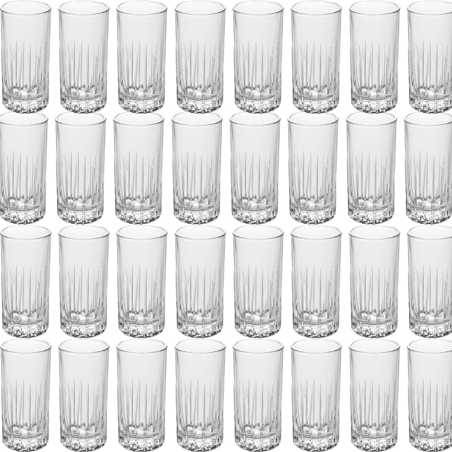 Traze Tom Collins Crystal Cut Glasses - 11.5 Oz
