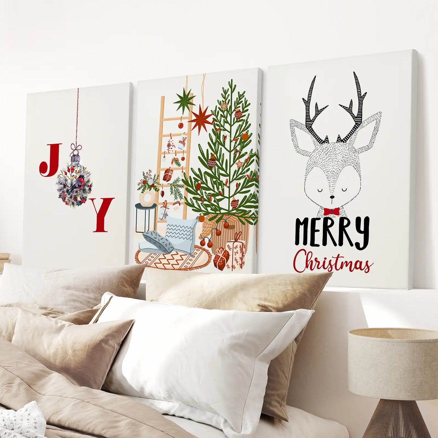 Nursery Christmas Winter Art Poster Home Decor