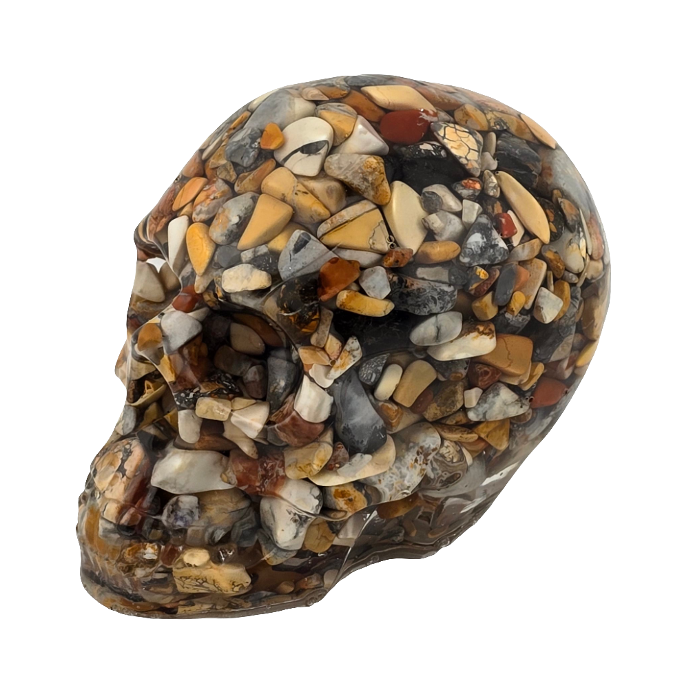 Skull - Malingano Jasper