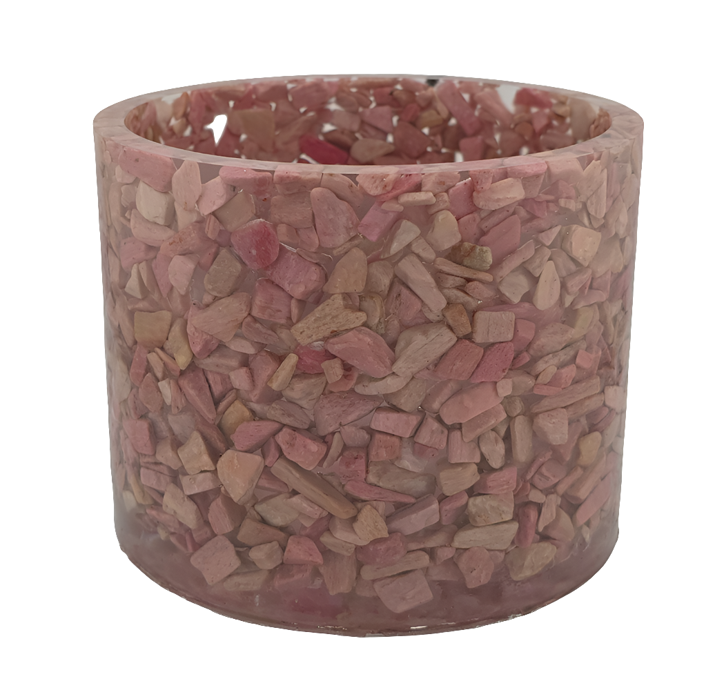 Pink Opal Planter 5.9"