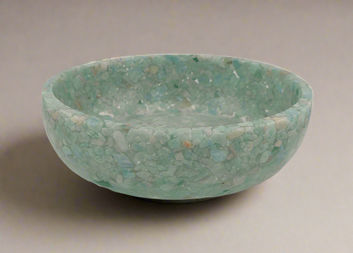 8" Decorative Bowl - Amazonite