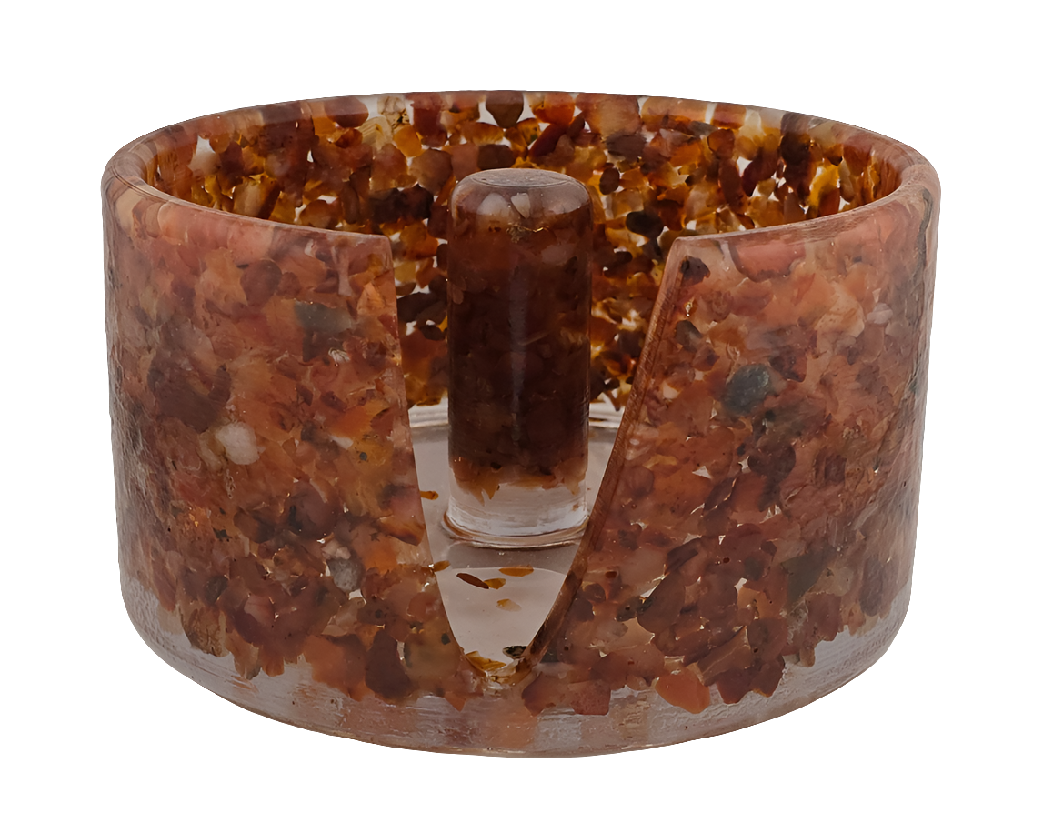 Large Paper Towel Holder - Carnelian
