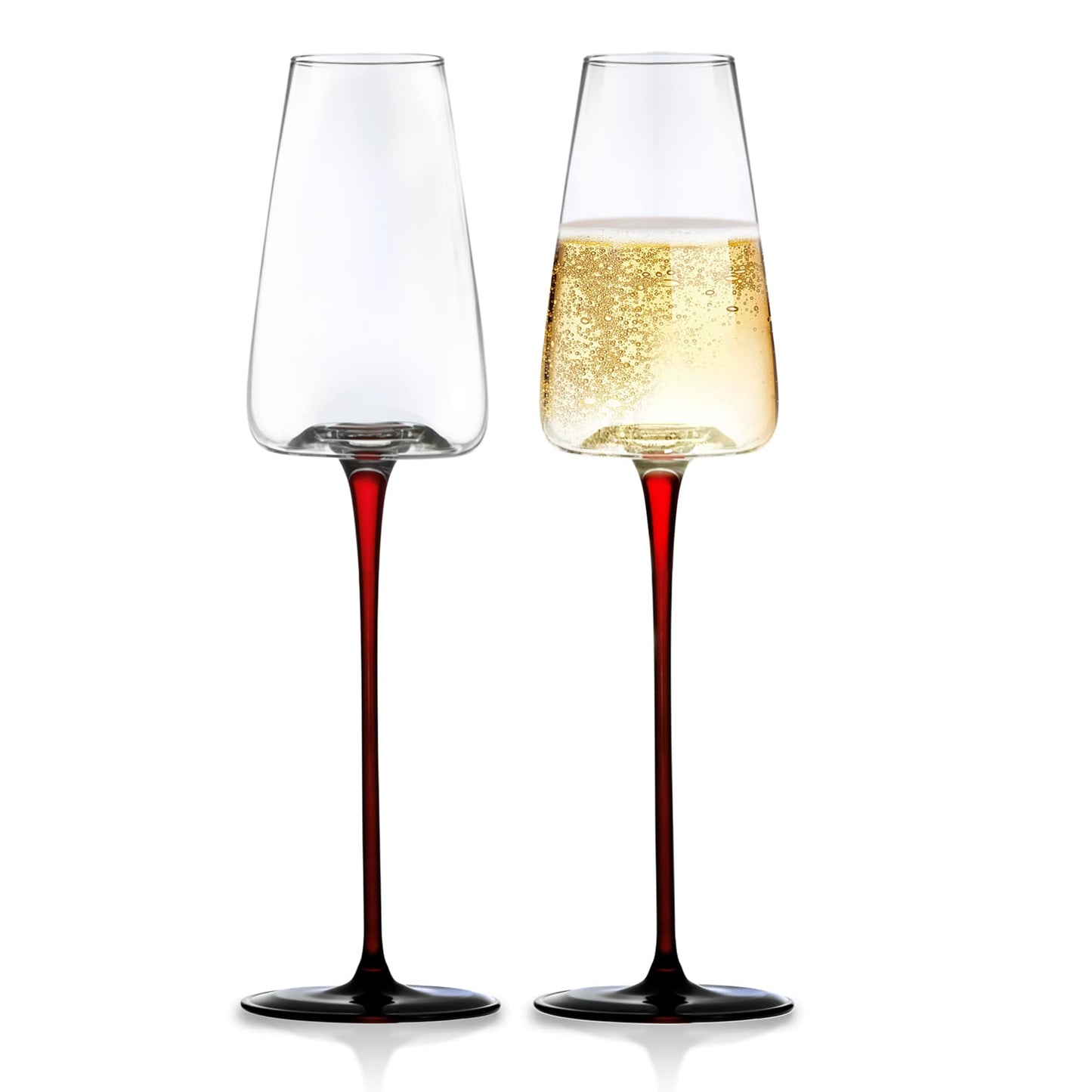 Concave Champagne Glasses - 9oz