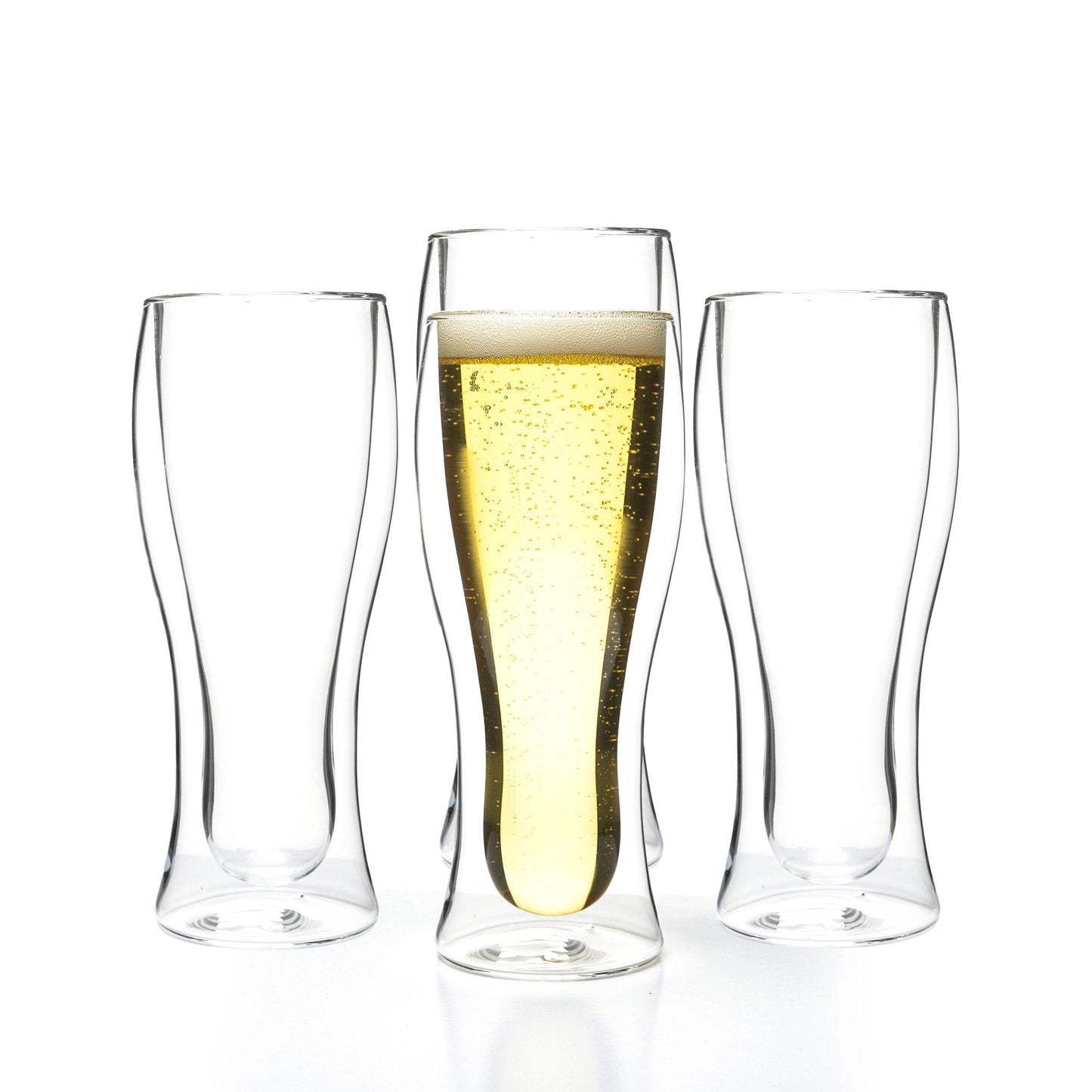 Double Walled Beer Drink Glass Mug - (Without Handle)