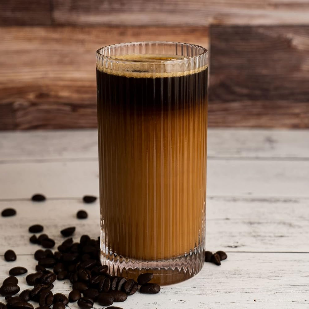 Vintage Straight Line Tumbler -  12oz