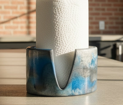 Dynamic Color Paper Towel Holder - Blue Steel