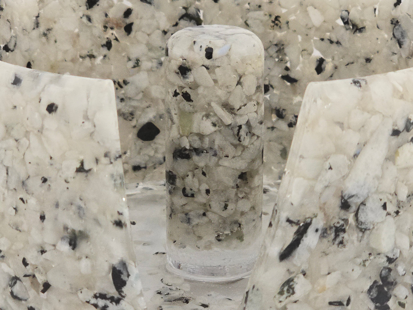 Large Paper Towel Holder - Rainbow Moonstone