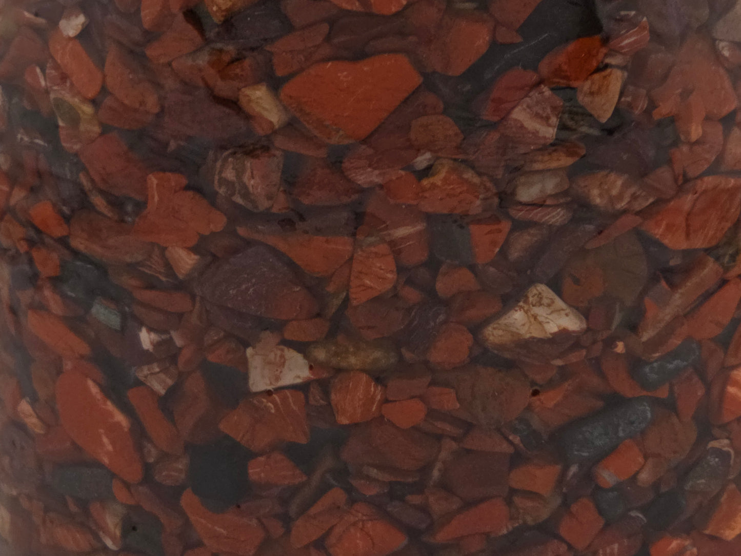 Red Snakeskin Jasper Planter 5.9"