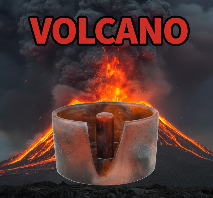 Dynamic Color Paper Towel Holder - Volcano