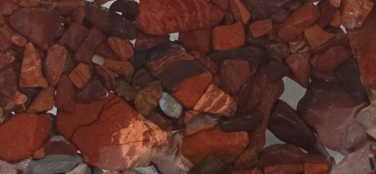 8" Decorative Bowl Snakeskin Jasper