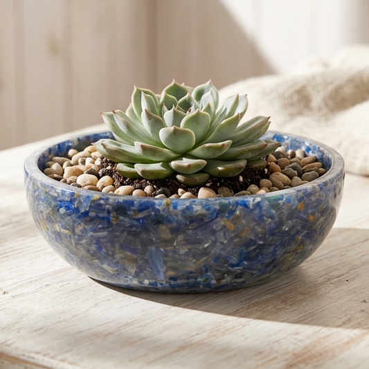 8" Decorative Bowl - Kyanite