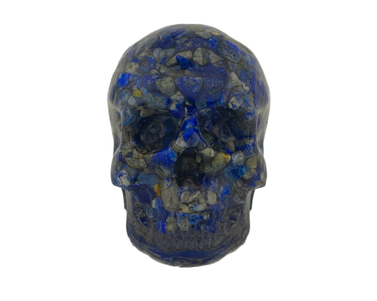 Lapis Lazuli Skull