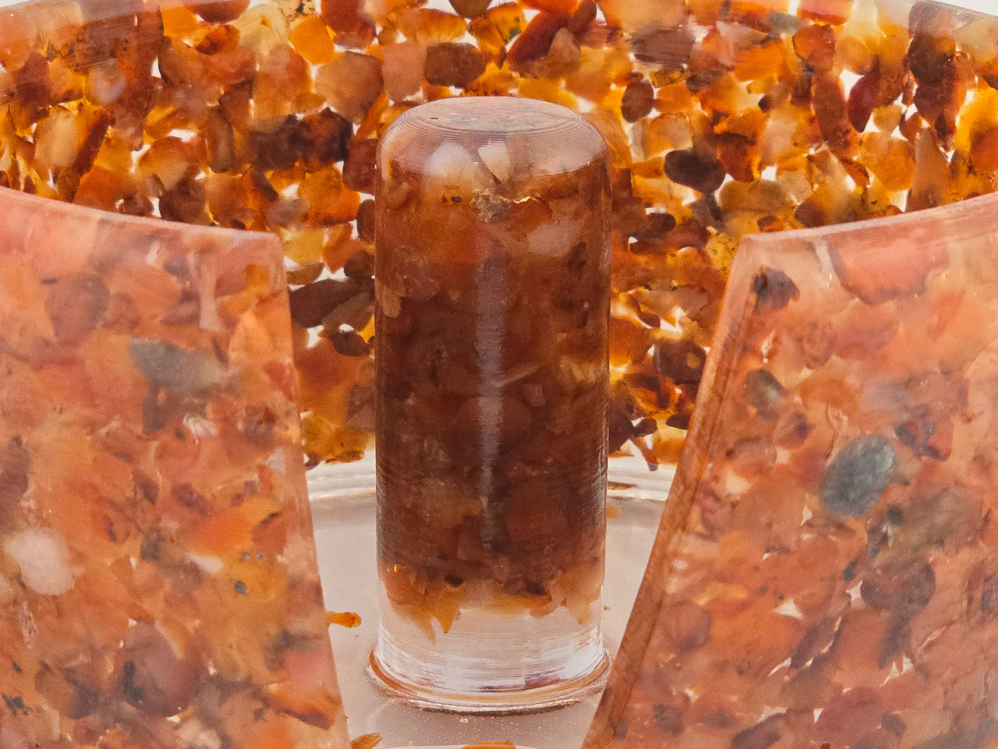 Large Paper Towel Holder - Carnelian