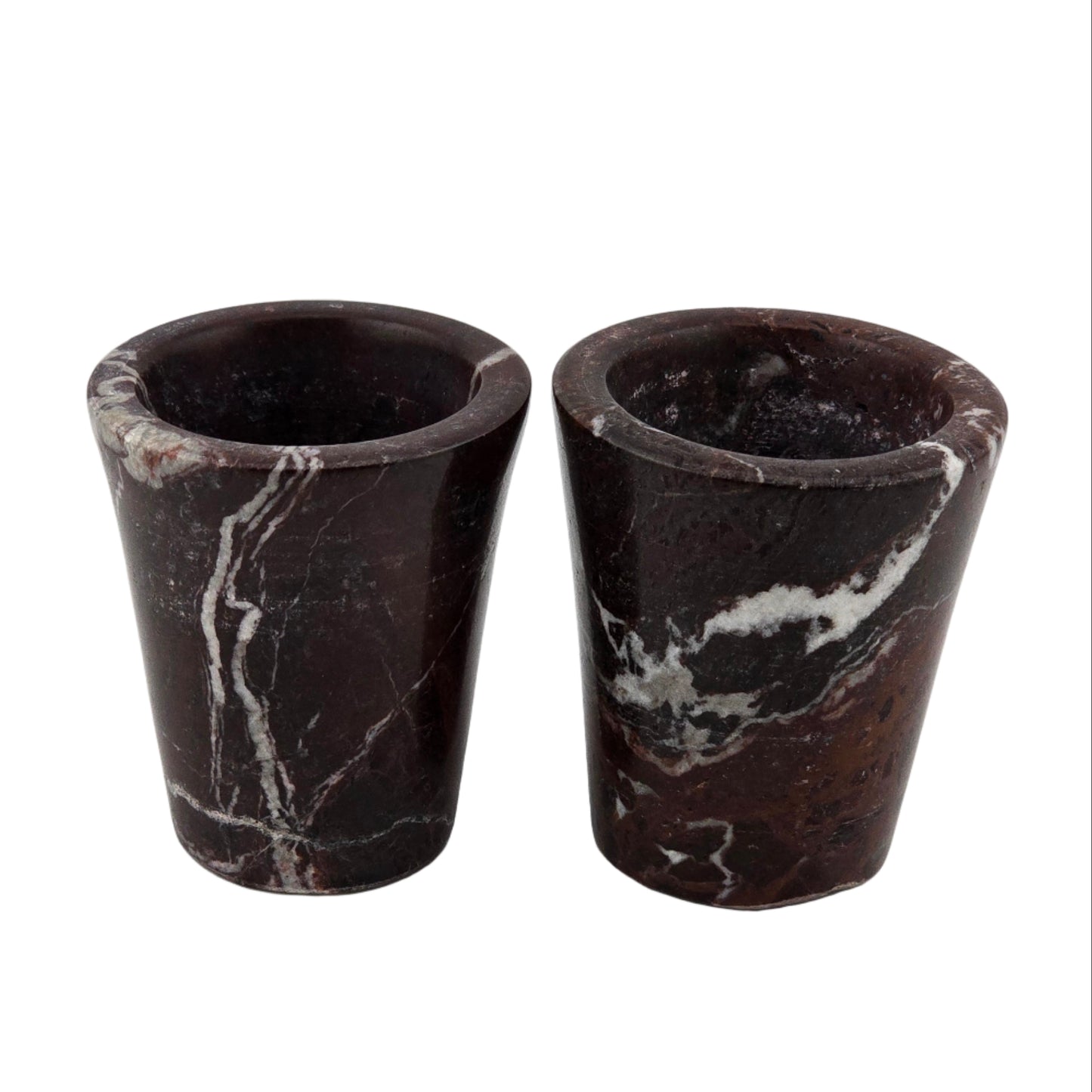 Natural Stone Shot Glasses - Set of 2