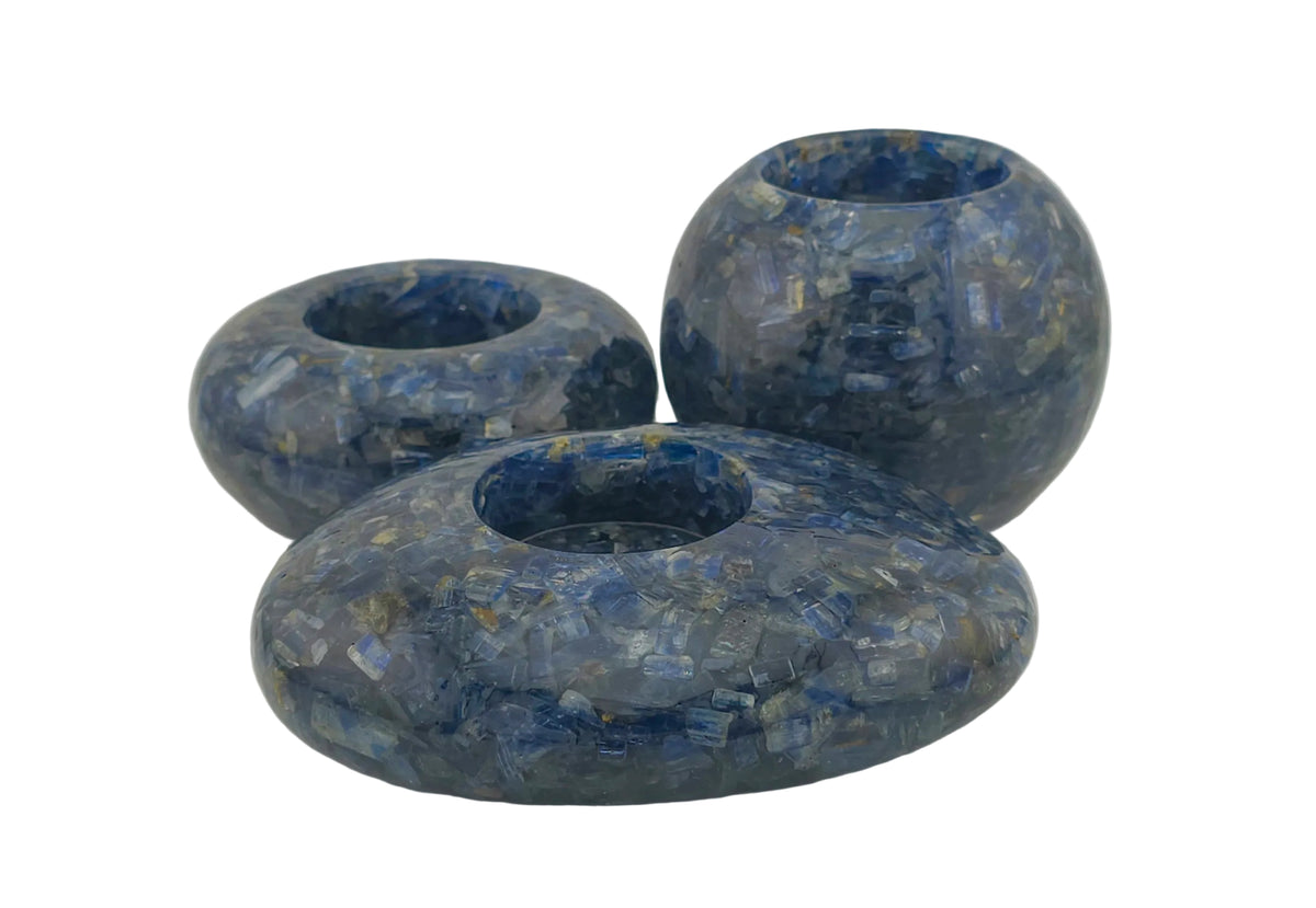 Modern Tea Light Holder Set - Kyanite