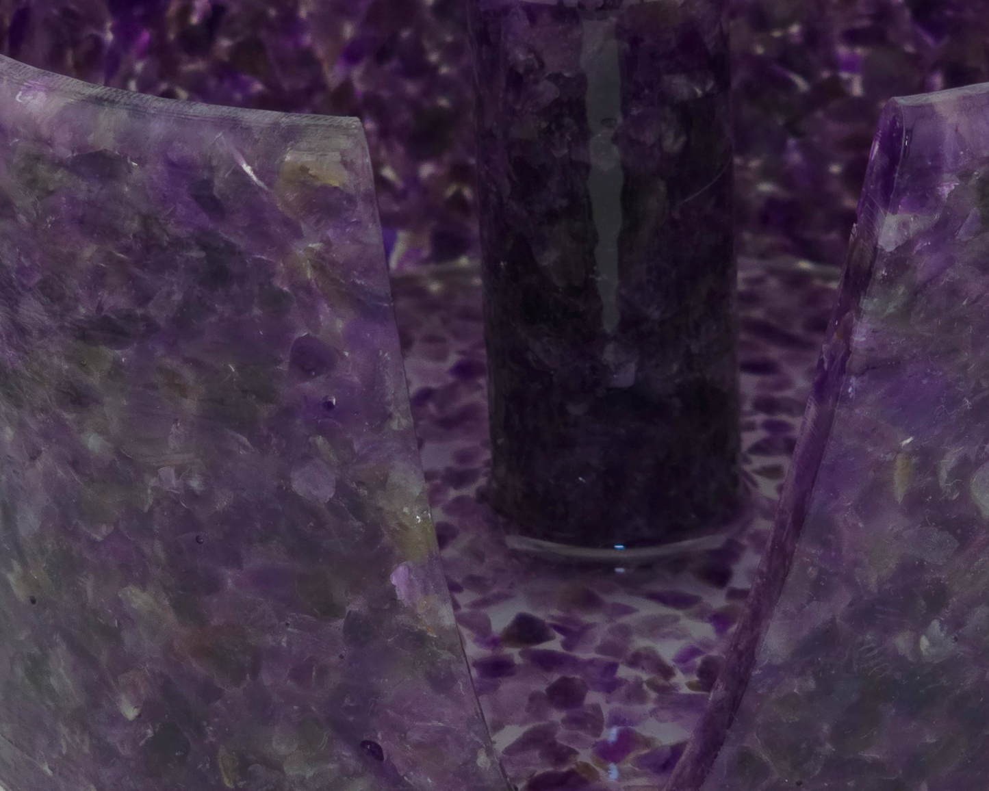 Large Paper Towel Holder - Amethyst
