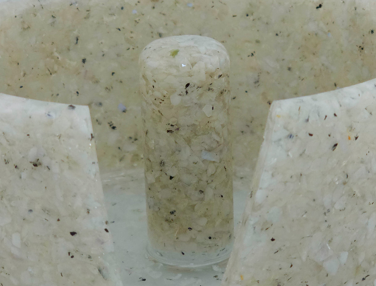 Large Paper Towel Holder - Rainbow Moonstone