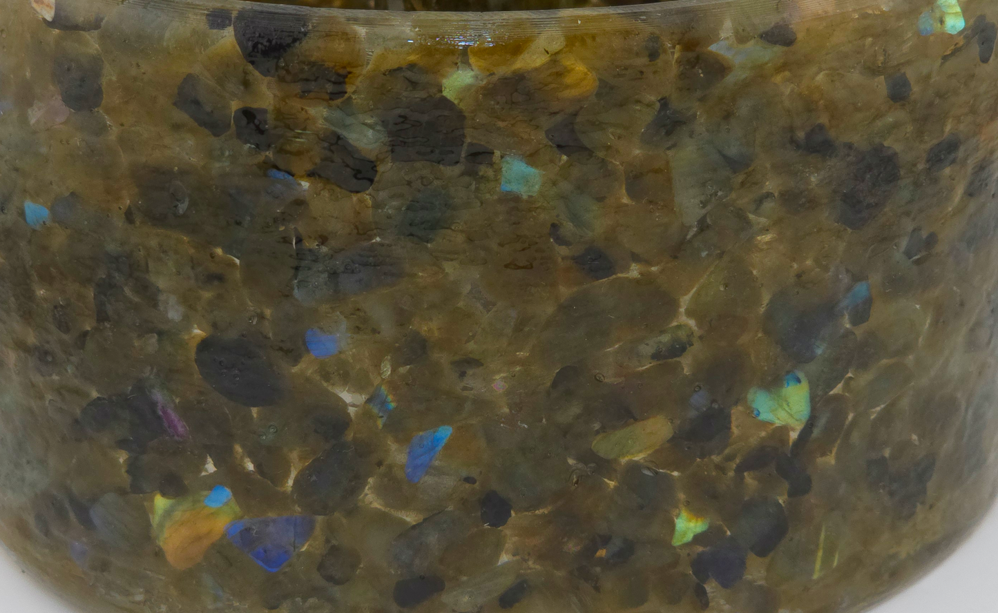 Large Paper Towel Holder - Labradorite