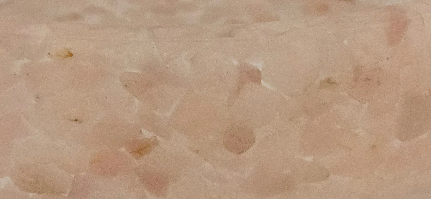 8" Decorative Bowl - Rose Quartz