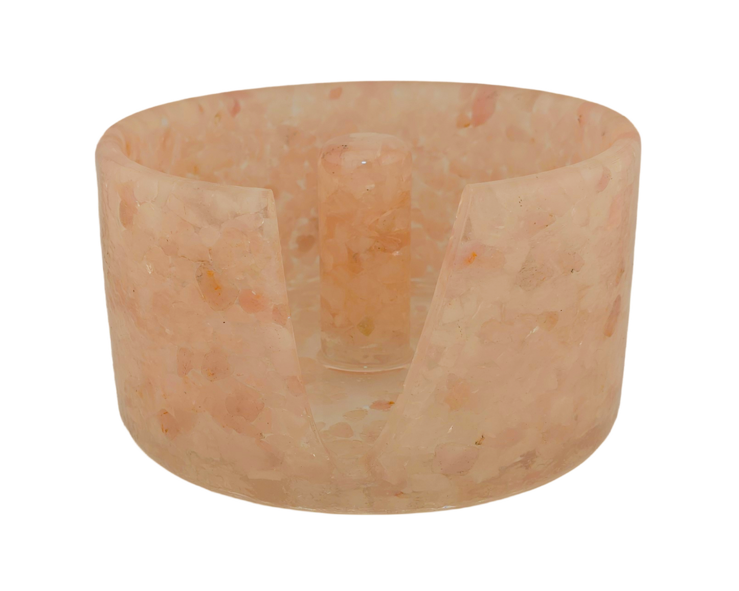 Large Paper Towel Holder - Rose Quartz