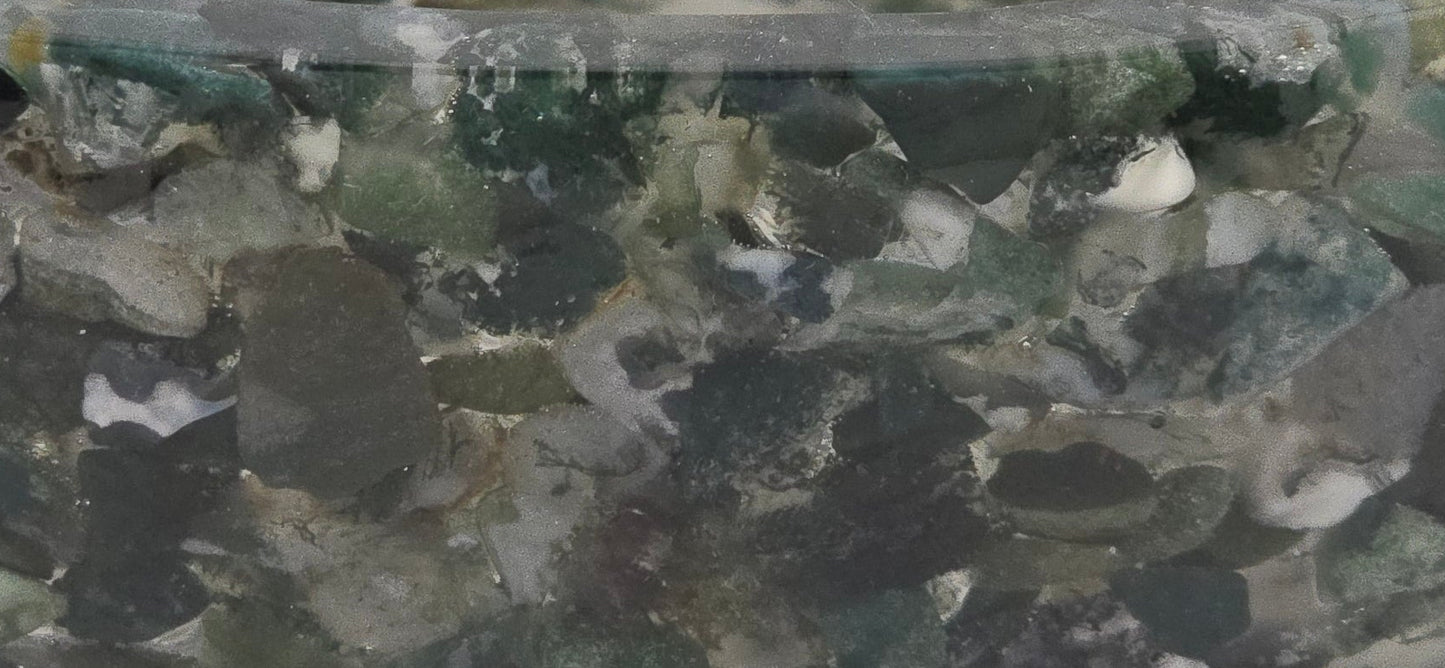 8" Decorative Bowl - Moss Agate