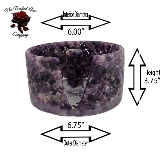 Large Paper Towel Holder - Lepidolite