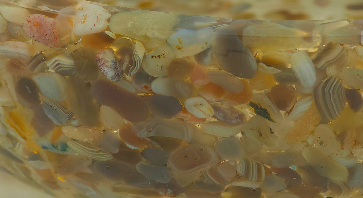 8" Decorative Bowl - Botswana Agate