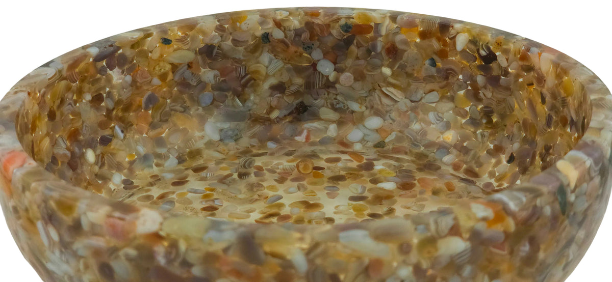 8" Decorative Bowl - Botswana Agate