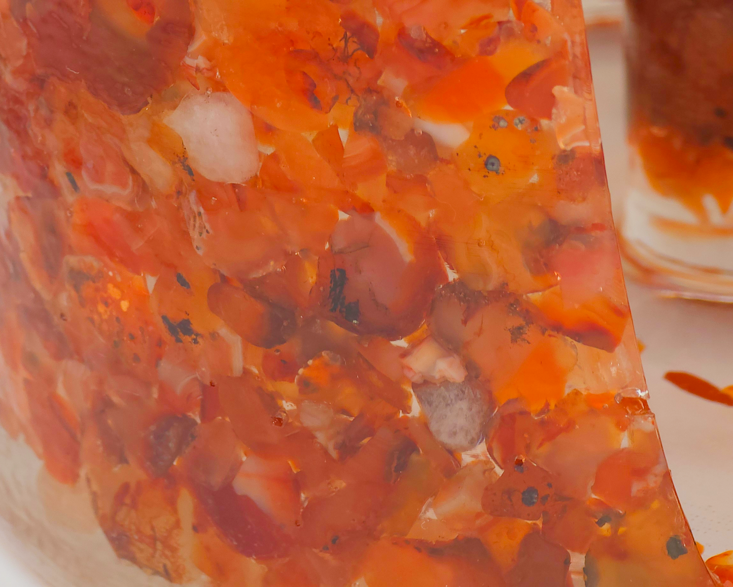 Large Paper Towel Holder - Carnelian