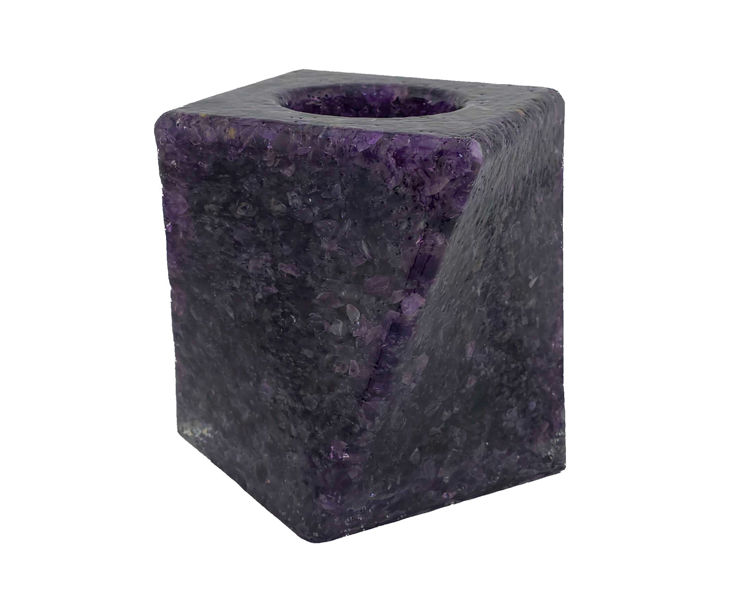 Twisted 5 Inch Vase - Amethyst