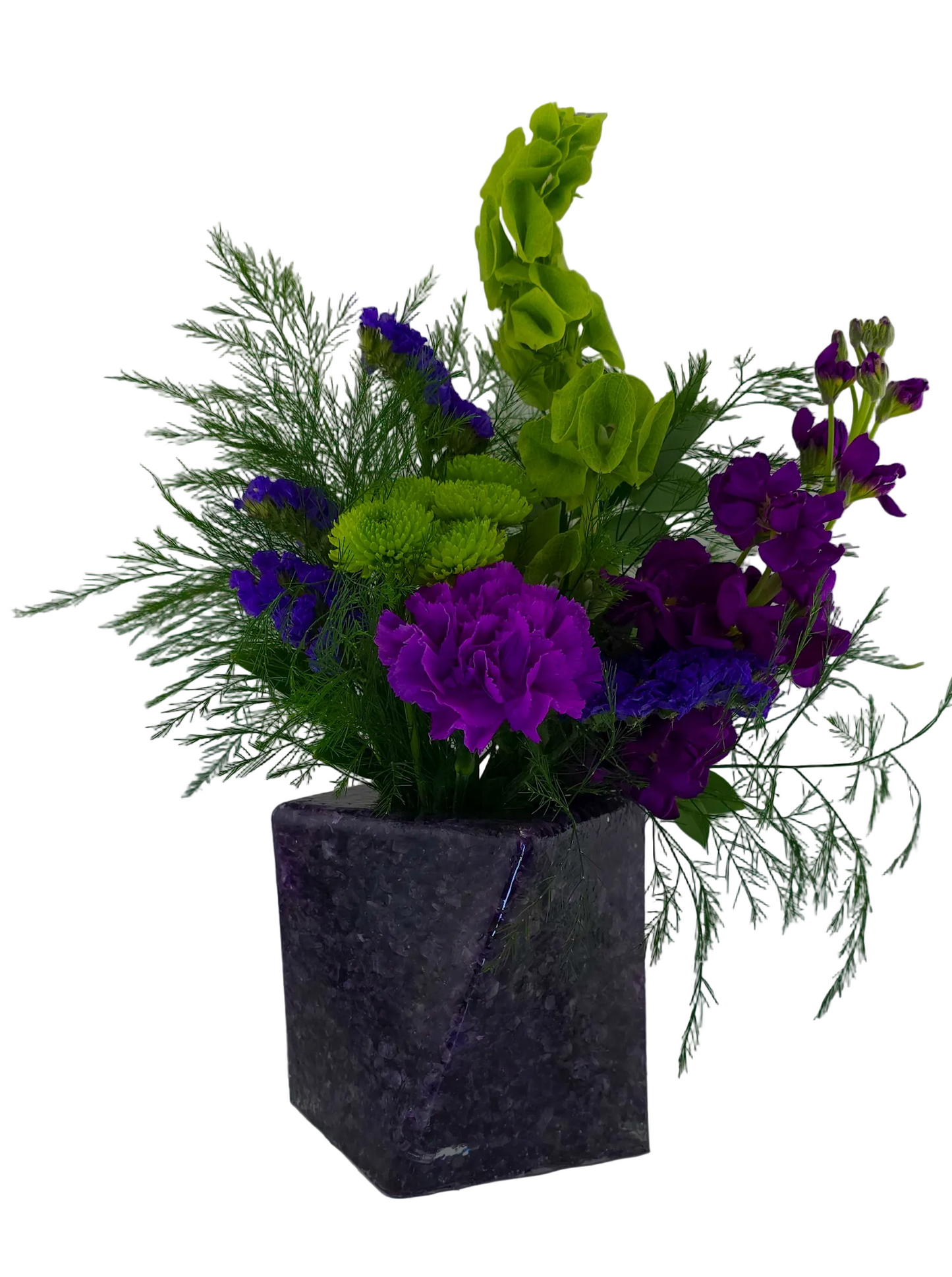 Twisted 5 Inch Vase - Amethyst