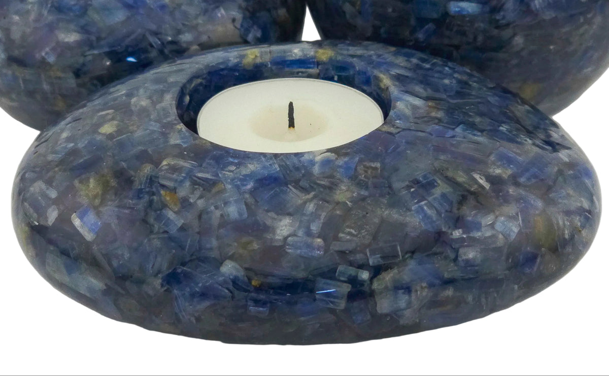 Modern Tea Light Holder Set - Kyanite