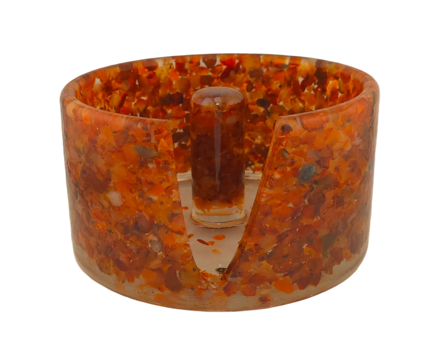 Large Paper Towel Holder - Carnelian