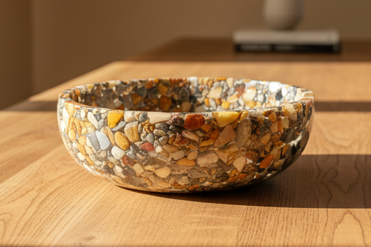 8" Decorative Bowl - Maligano Jasper