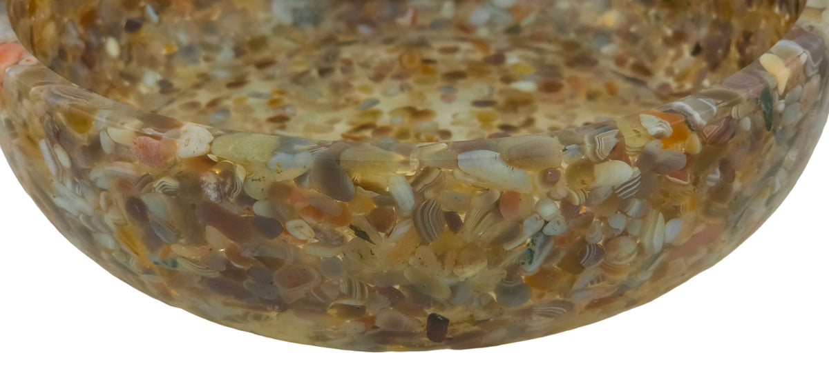 8" Decorative Bowl - Botswana Agate