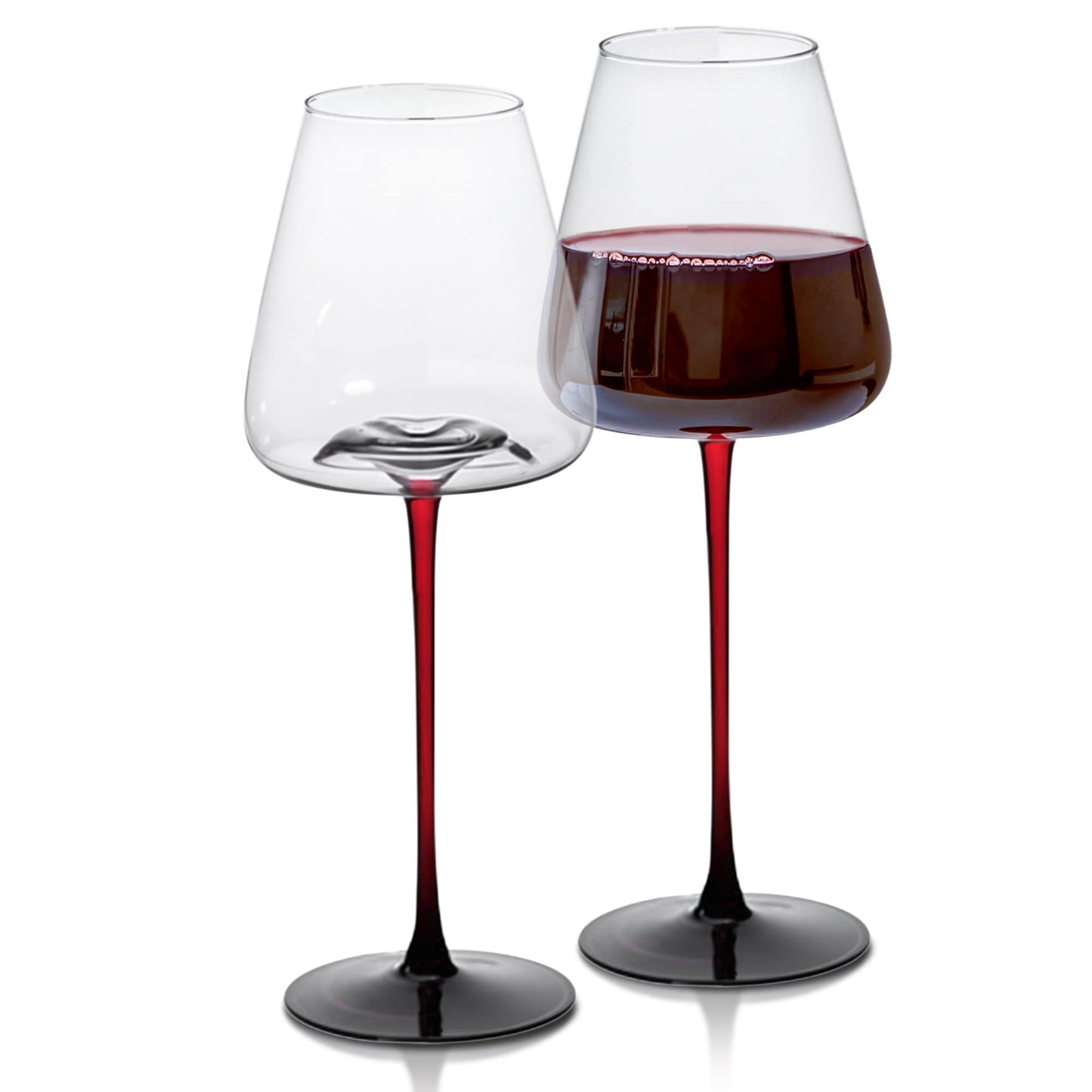 Large Concave Wine Glasses - 16oz